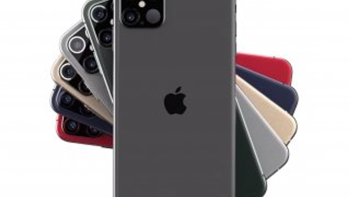 5G destekli yeni iPhone 12 konsept tasarımı