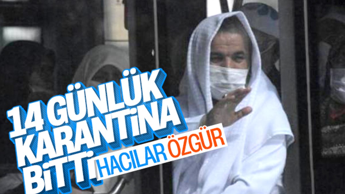 Umrecilerin karantinası bitti