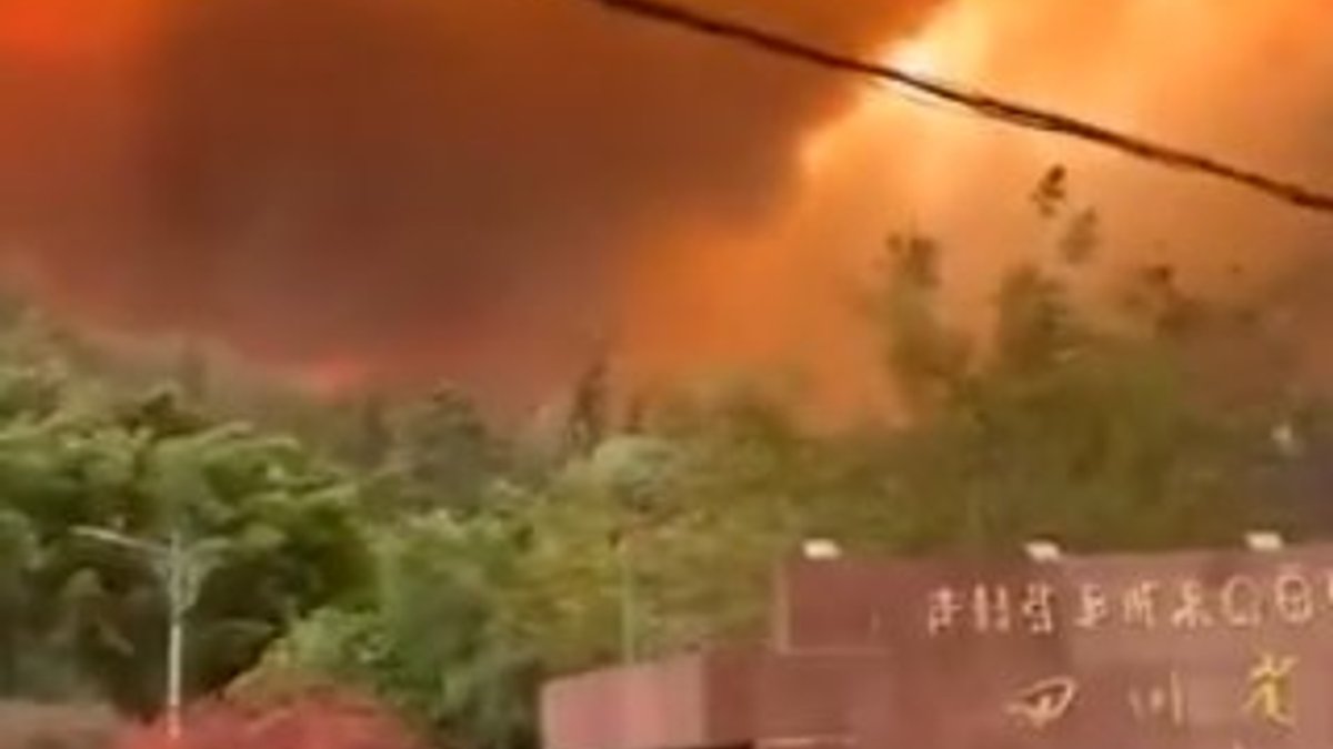 Çin'de orman yangını: 19 ölü