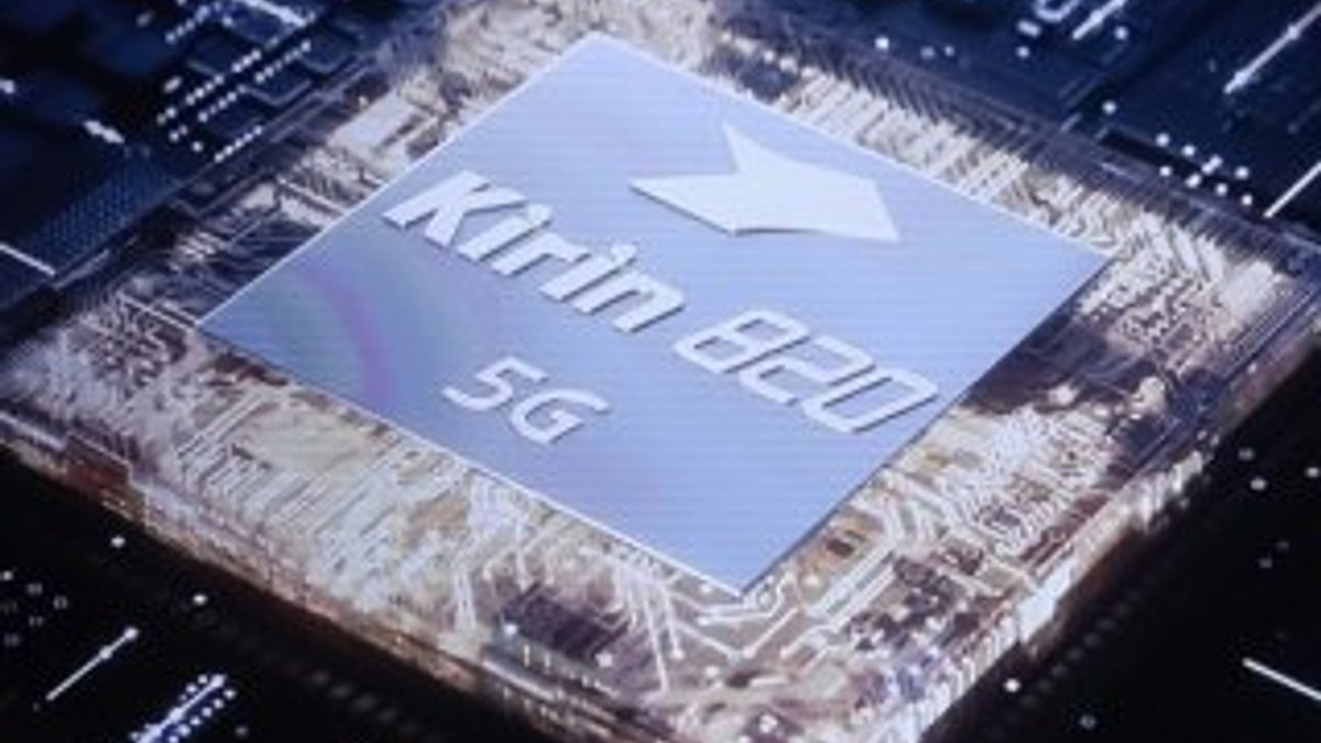 Huawei, 5G destekli Kirin 820 işlemcisini tanıttı