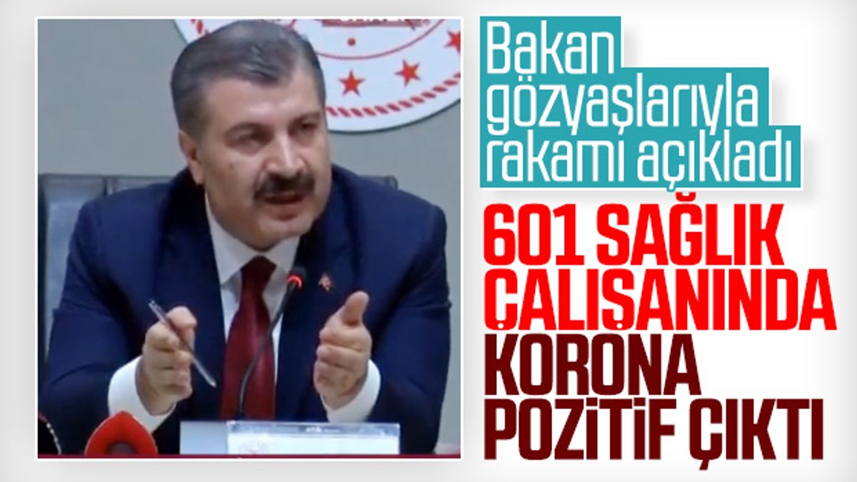 Koronavirüs 601 sağlık çalışanına bulaştı