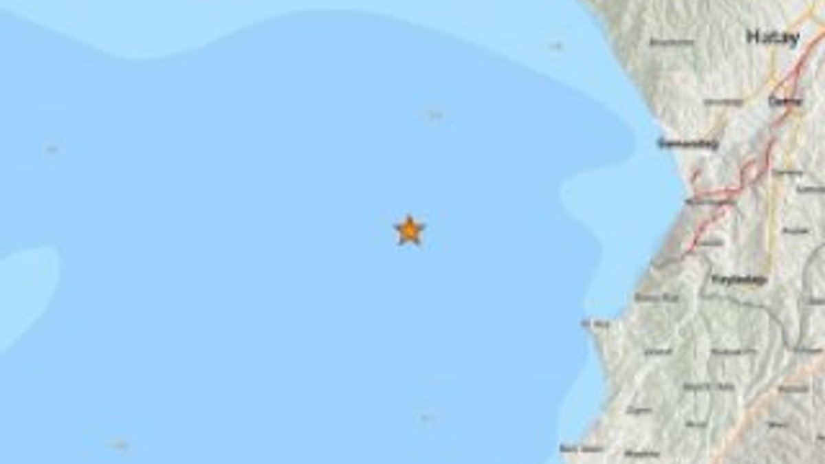 Hatay'da 4.7 büyüklüğünde deprem