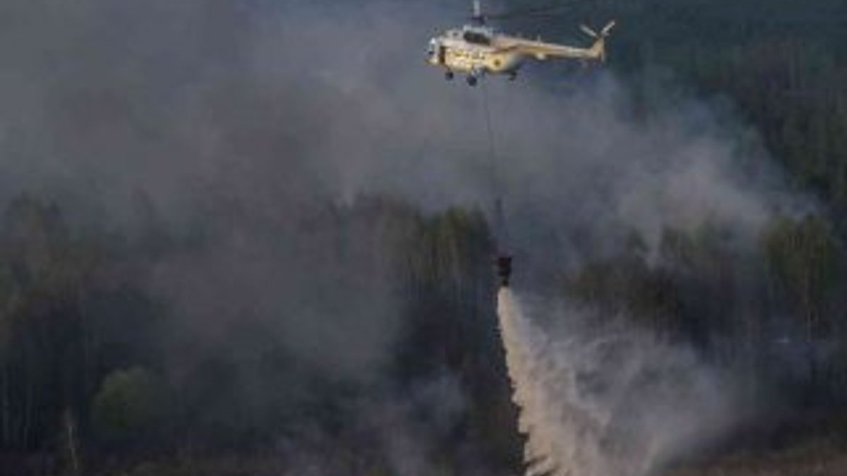 Çernobil’de orman yangını radyasyonu artırıyor