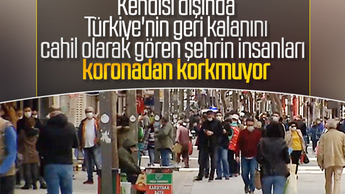 İzmirliler karantinaya direniyor