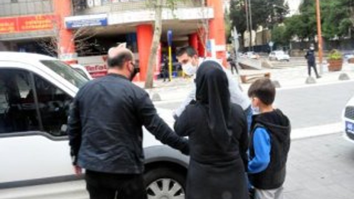 Kahramanmaraş'ta çocuğuyla sokağa çıkan babaya ceza