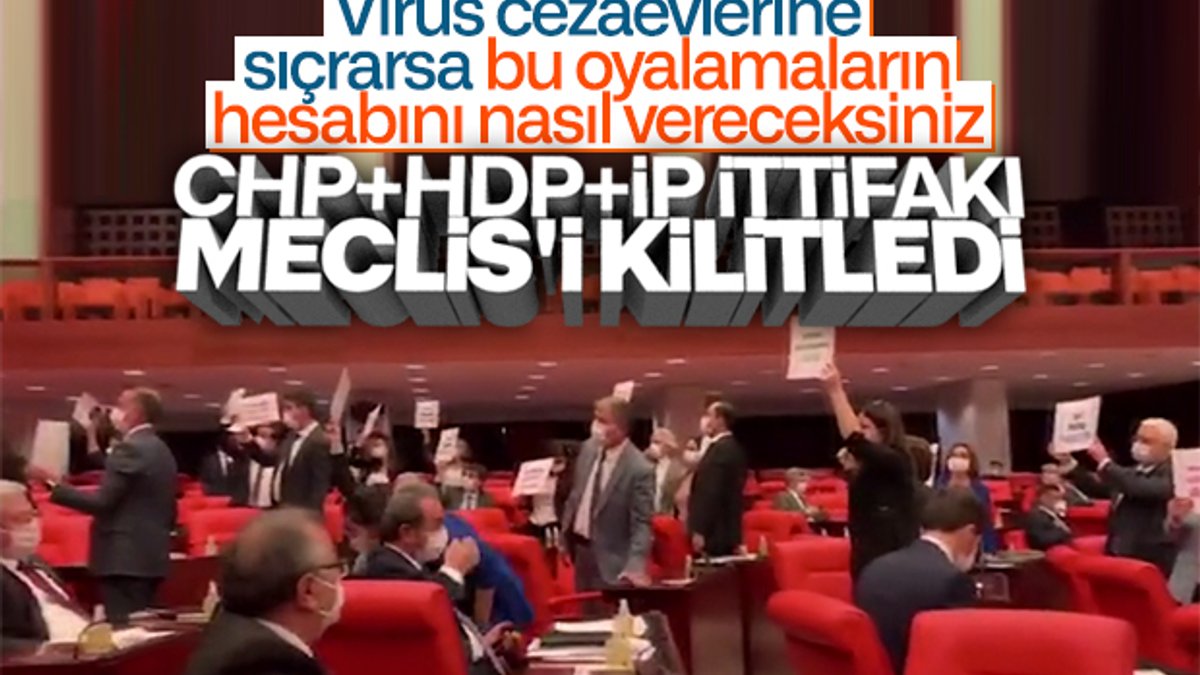 Meclis'te CHP-HDP-İyi Parti ittifakı