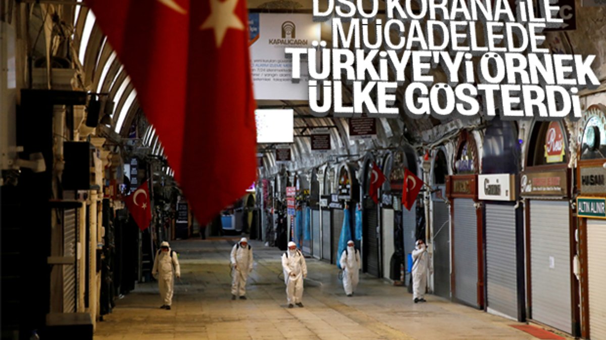 DSÖ koronavirüs mücadelesinde Türkiye'yi örnek gösterdi