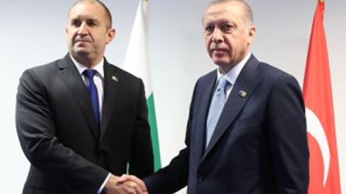 Erdoğan, Bulgaristan Cumhurbaşkanı ile görüştü