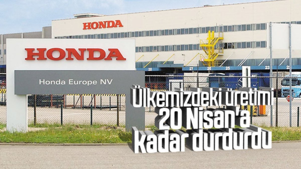 Honda Türkiye, üretime verdiği arayı yeniden uzattı