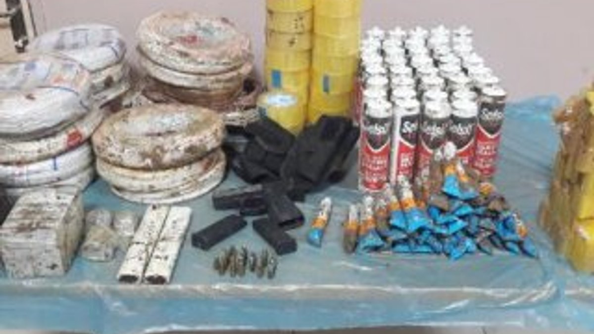 Bitlis'te PKK'ya ait silah ve mühimmatlar imha edildi