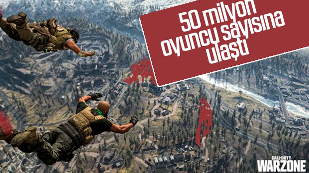 Call of Duty: Warzone'un oyuncu sayısı 50 milyonu aştı