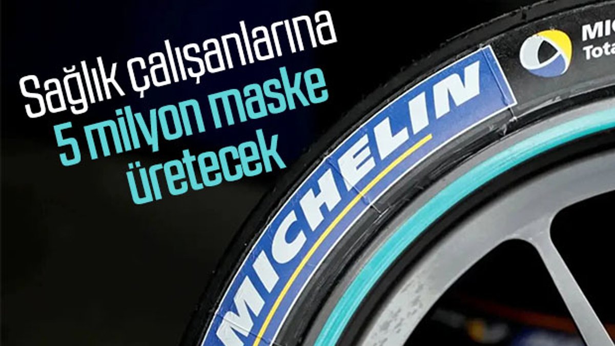 Michelin, sağlık çalışanları için maske ve koruyucu kalkan üretecek