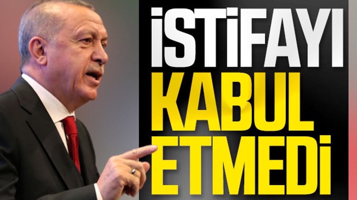 Erdoğan, Soylu'nun istifasını kabul etmedi