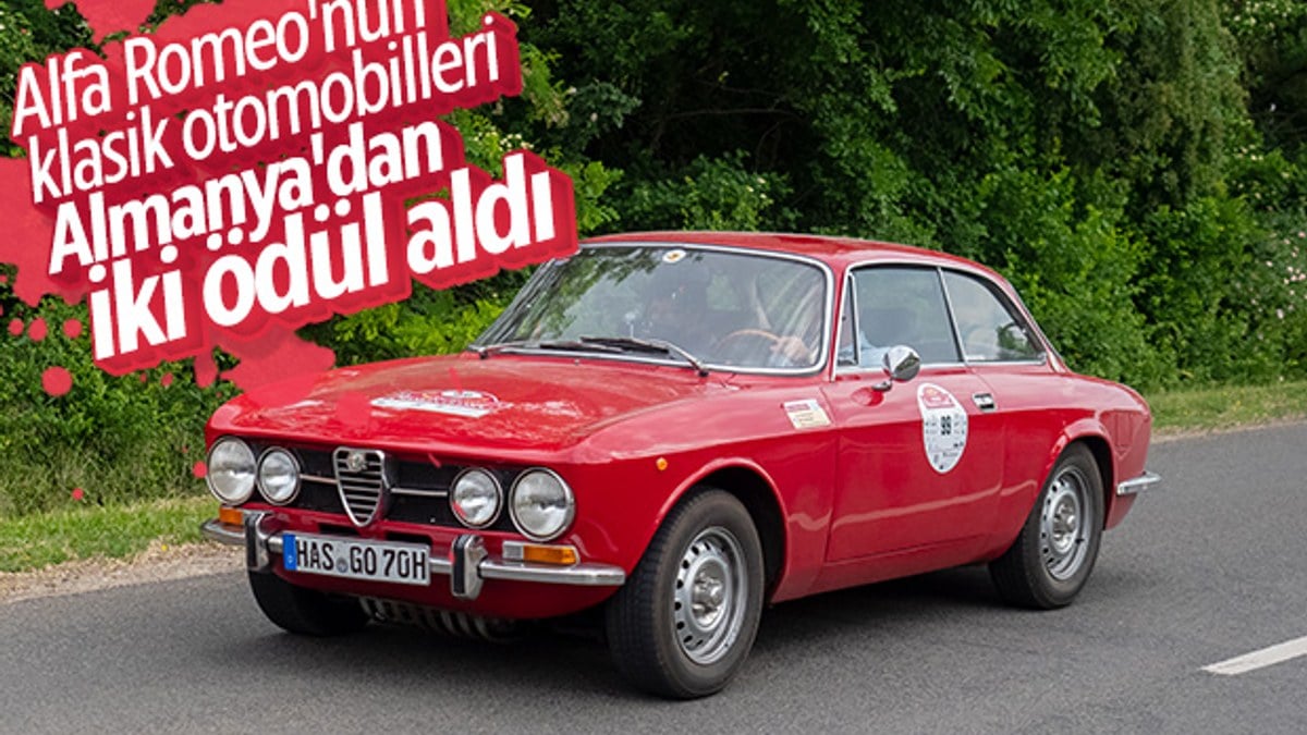 Alfa Romeo, klasik otomobil kategorisinde iki ödül aldı