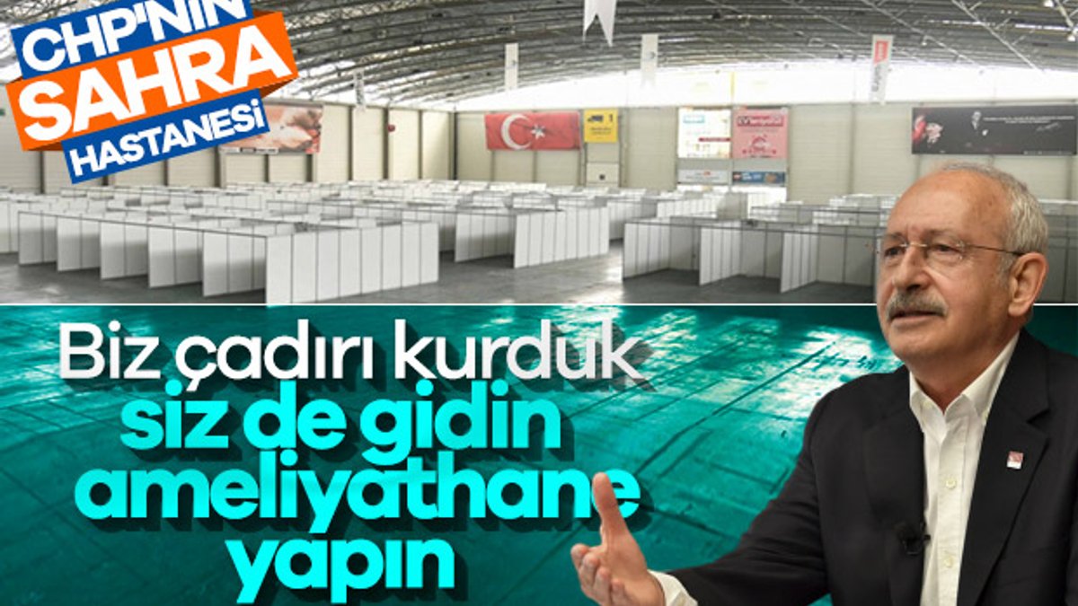 Kemal Kılıçdaroğlu, Adana'daki sahra hastanesini savundu