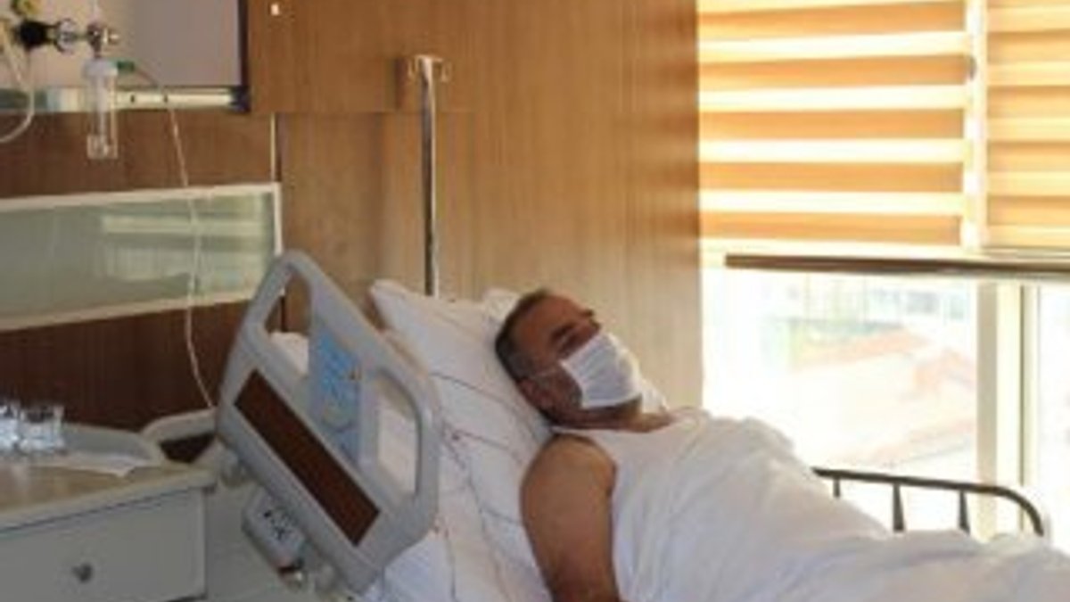 Siirt'te korona hastası immün plazma tedavisiyle iyileşti