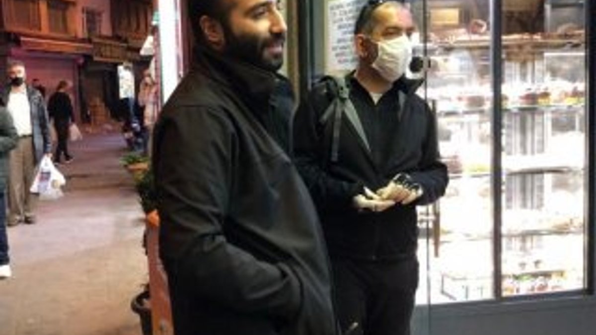 Polis, maskesiz müşteriyi fırına sokmadı