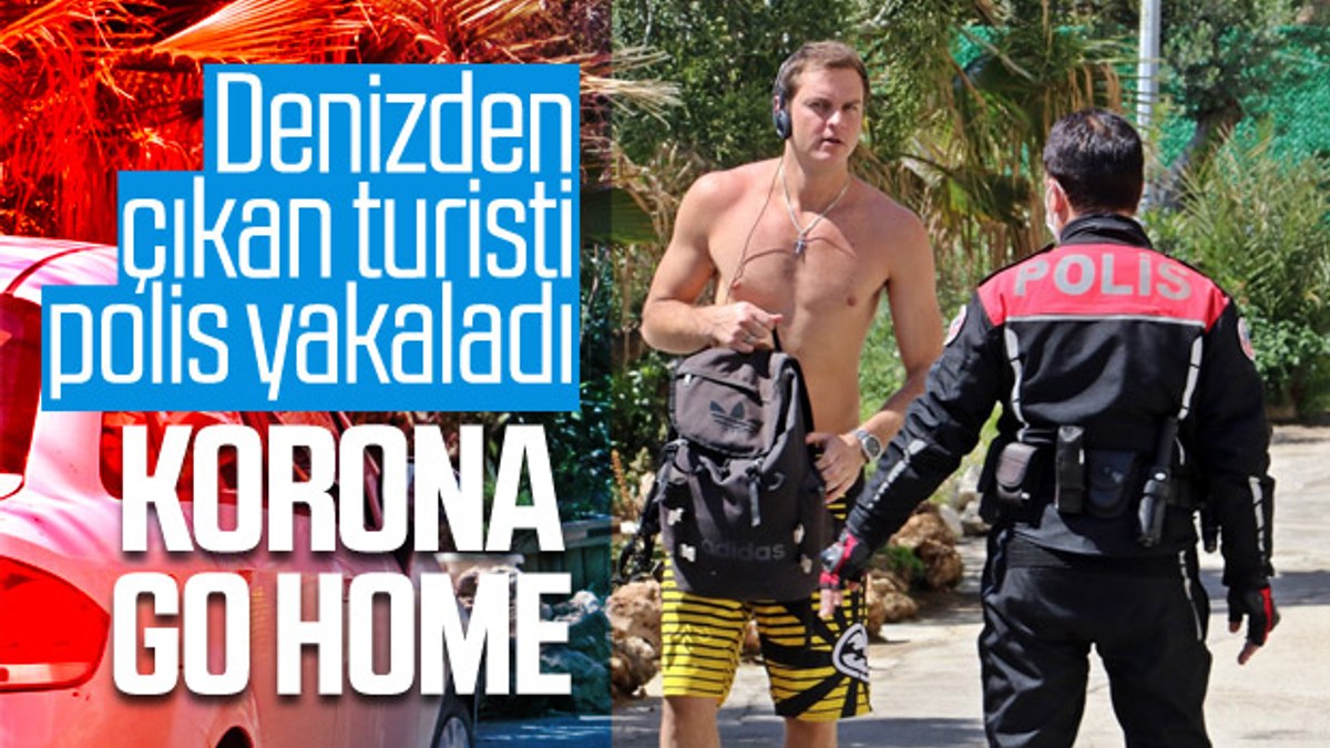 Polisten turistlere: Korona, go home