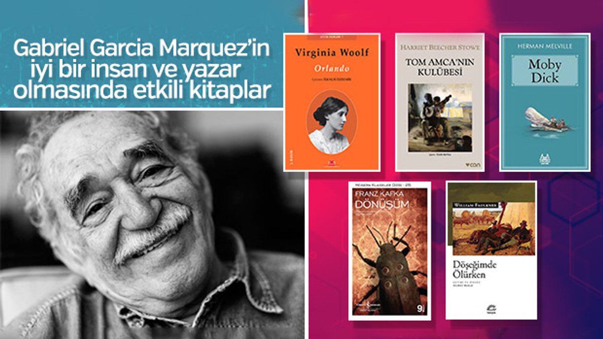 Gabriel Garcia Marquez’i etkileyen kitaplar