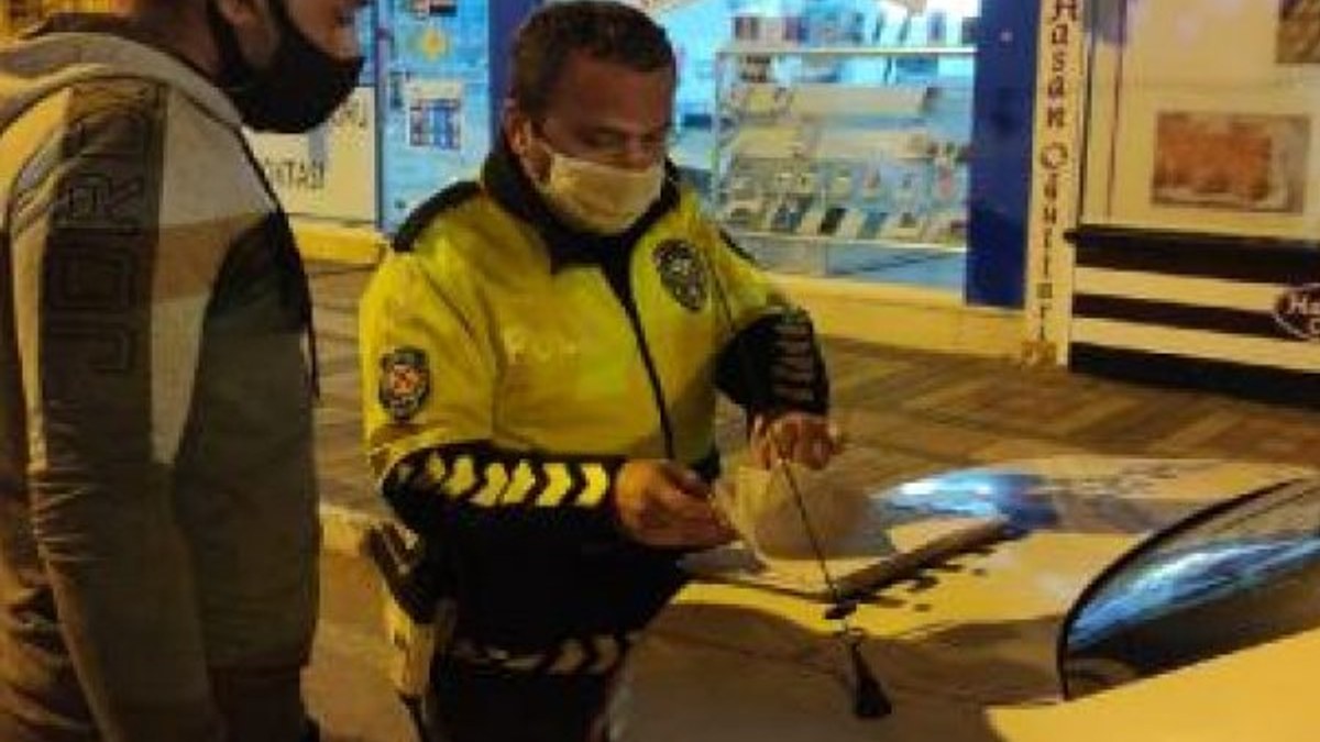 Bursa'da yasağı delip ceza yiyen genç, koşarak eve gitti