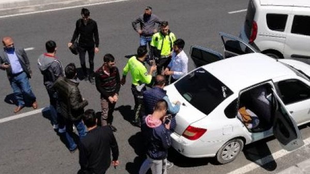 Kahramanmaraş'ta dur ihtarına uymayan 4 kişi yakalandı