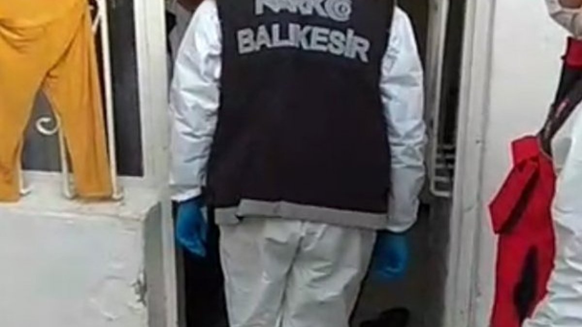 Balıkesir'de uyuşturucu operasyonunda polisi şaşırtan cevap