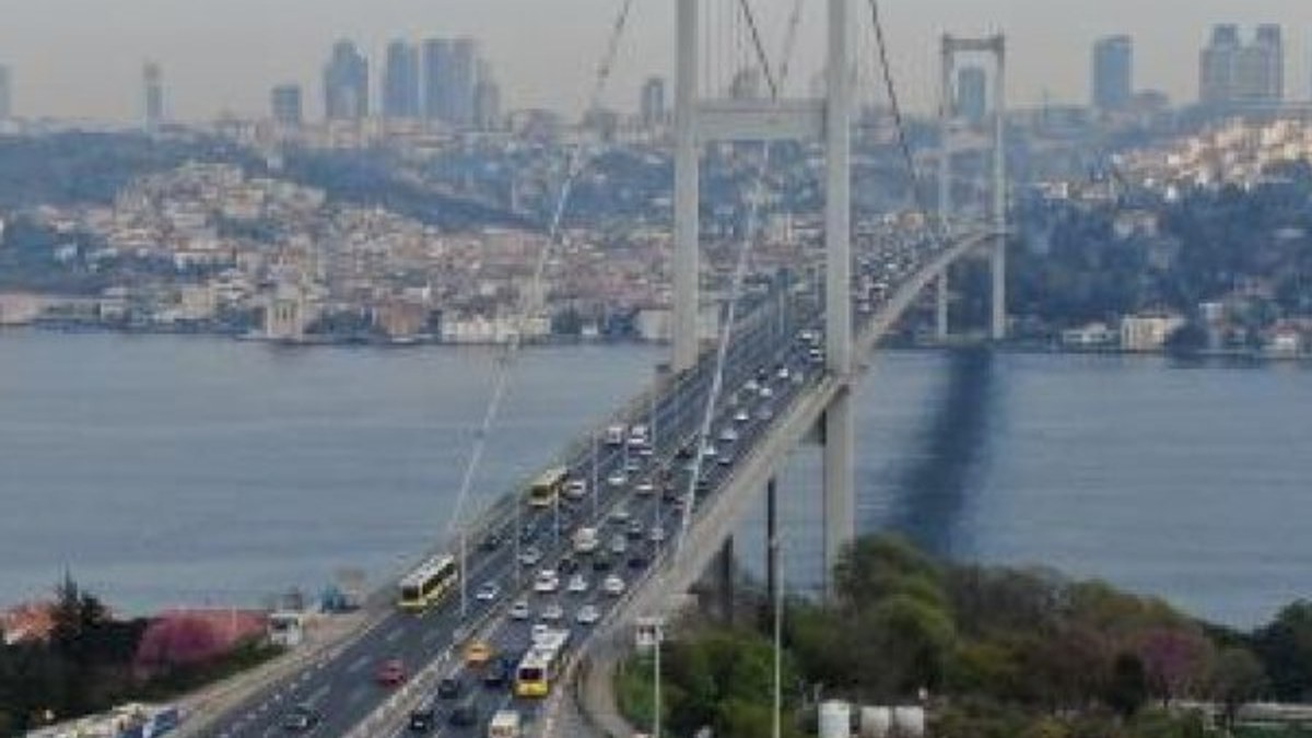 15 Temmuz Şehitler Köprüsü'nde trafik yoğunluğu