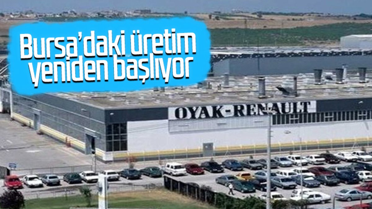 Oyak Renault, Bursa'daki fabrikasını yeniden açıyor