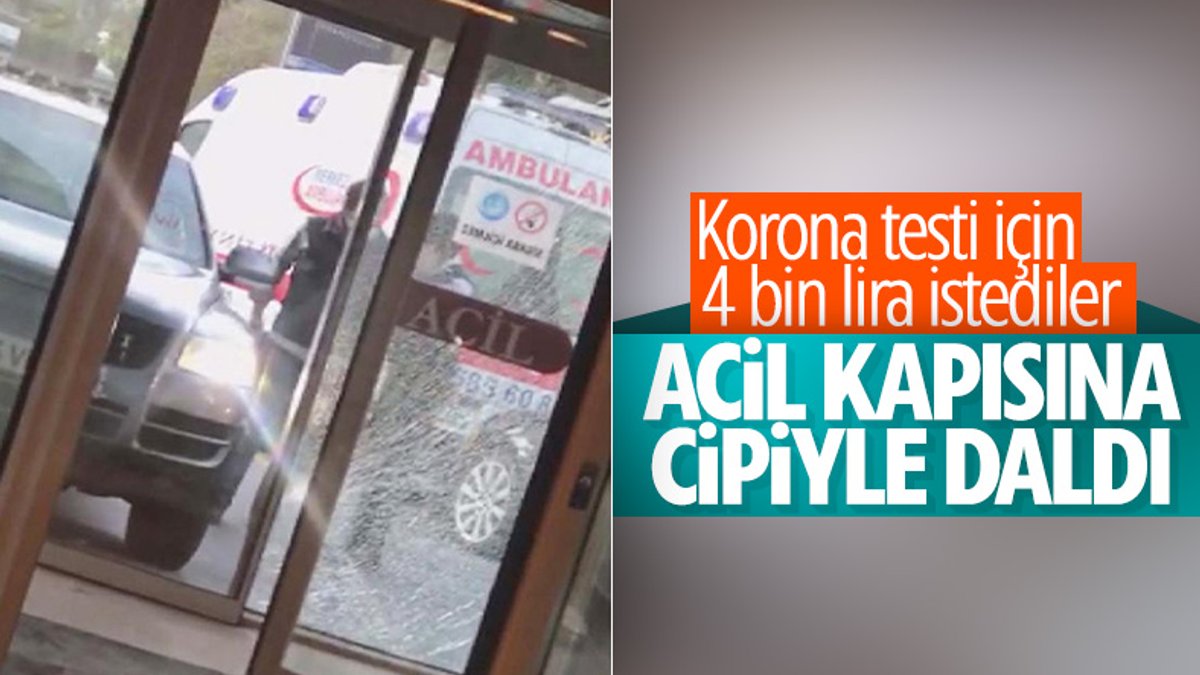 İstanbul'da korona testi için para istenince kavga çıktı