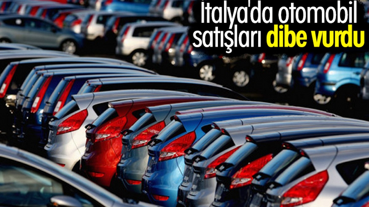 İtalya'da otomobil satışları yüzde 98 azaldı