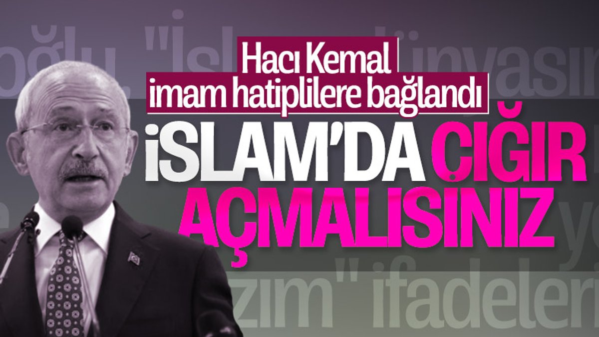 Kemal Kılıçdaroğlu, imam hatiplilerle görüştü