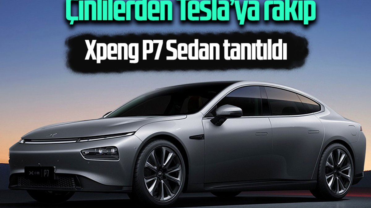 Çinli üretici Xpeng, Tesla'ya rakip olacak aracını duyurdu