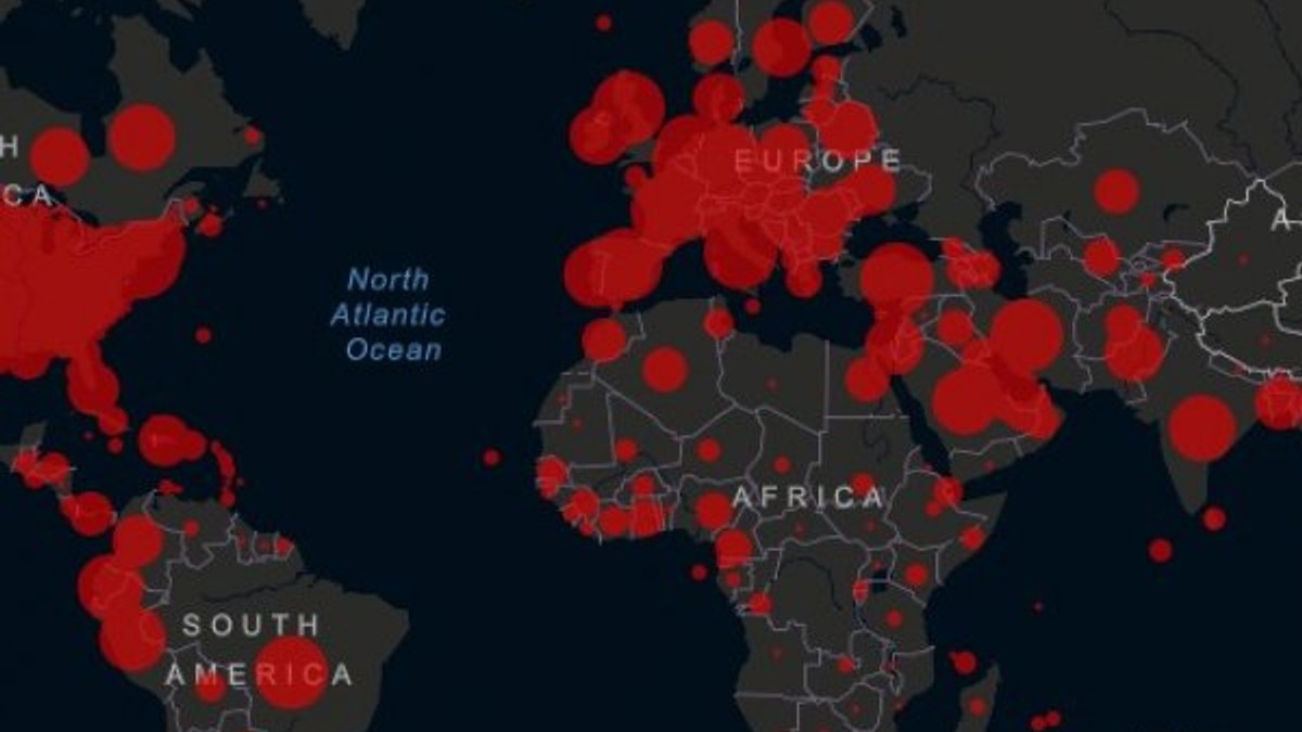 Dünya genelinde koronavirüs tablosunda son durum