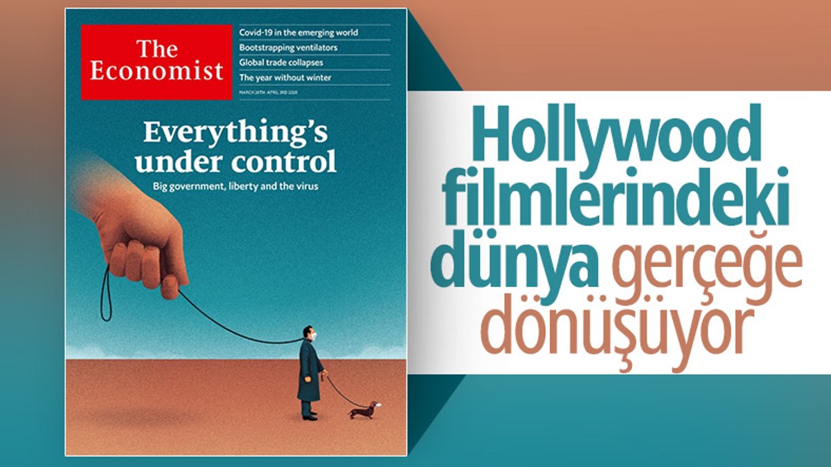 The Economist’in kapağı: Her şey kontrol altında