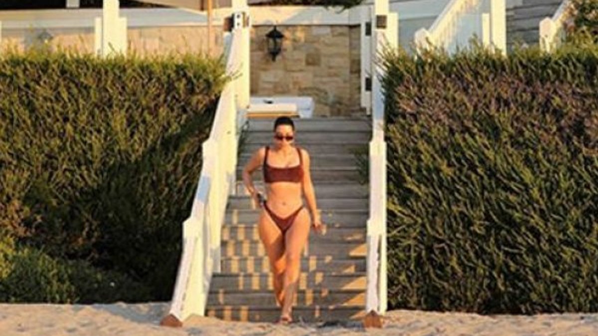 Kim Kardashian'ın karantina tatili