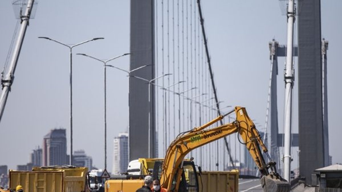 15 Temmuz Şehitler Köprüsü'ne araç sayım sistemi kuruluyor