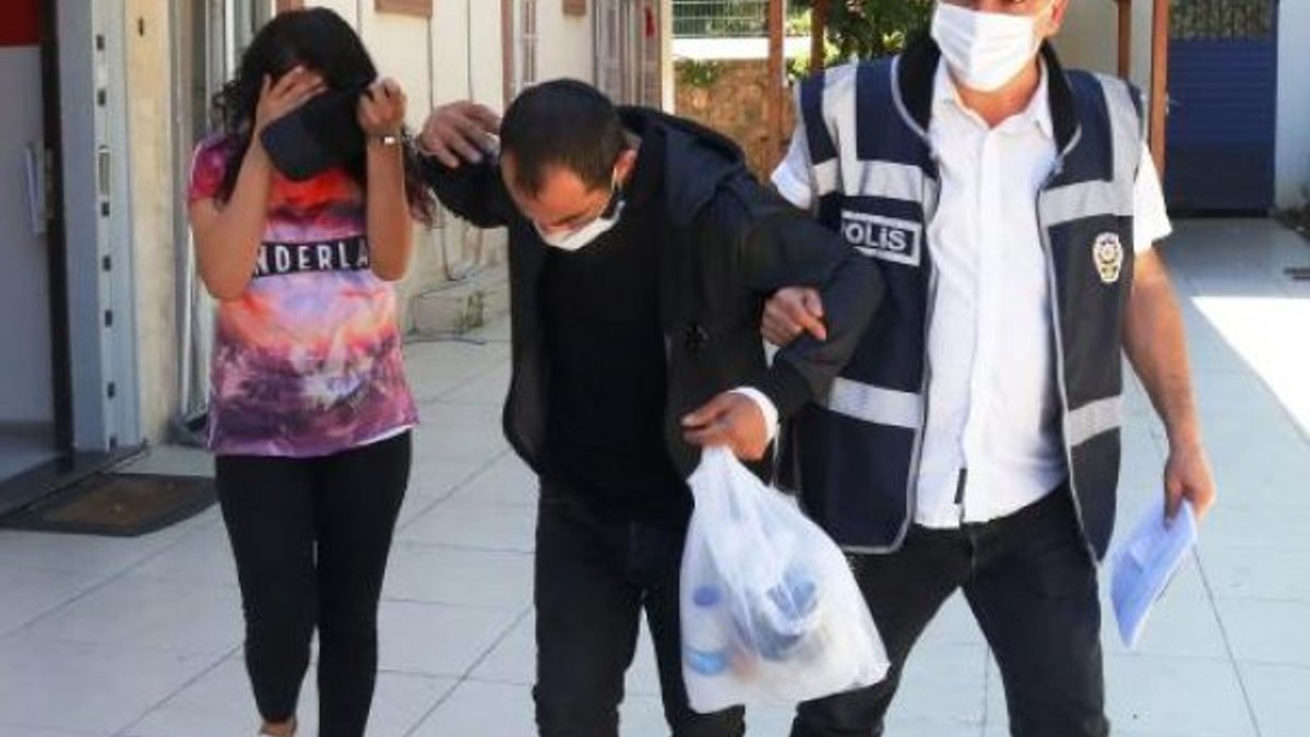 Antalya'da, marketten hırsızlık yapan çift yakalandı