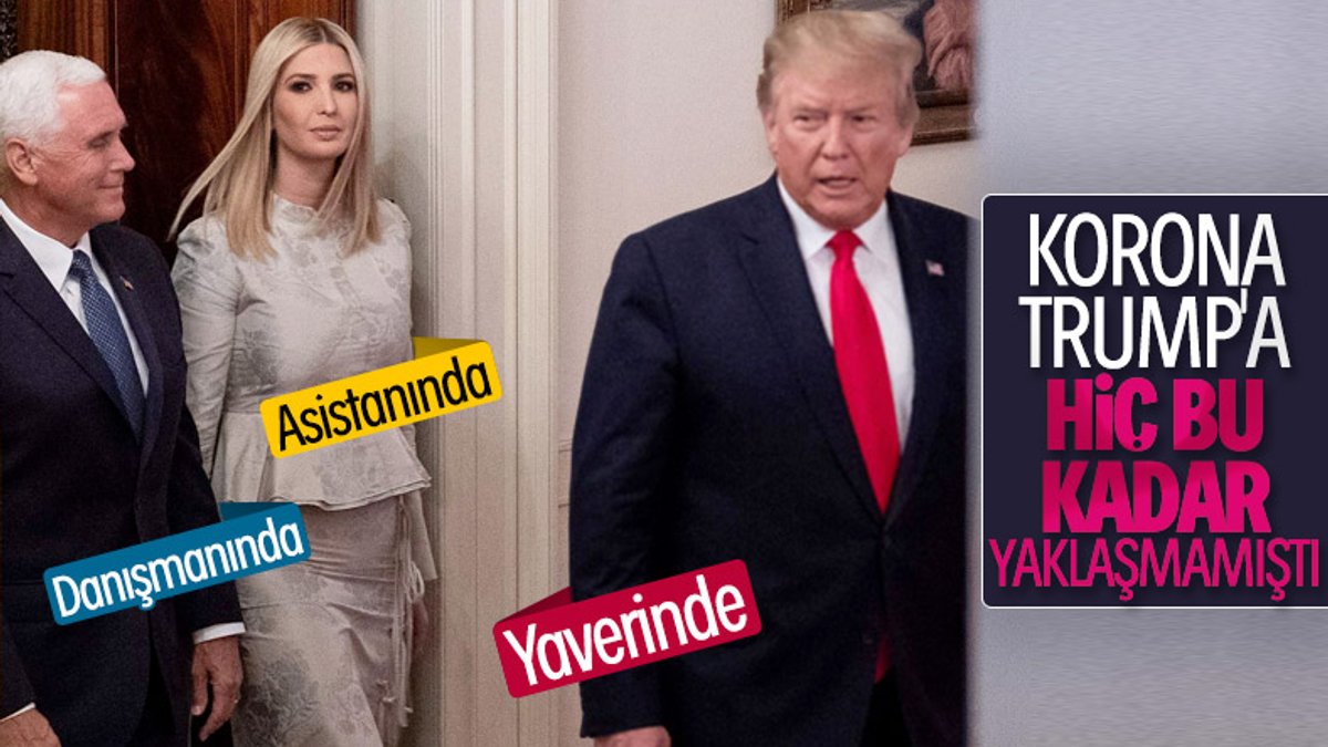 Ivanka Trump'ın asistanında koronavirüs çıktı 
