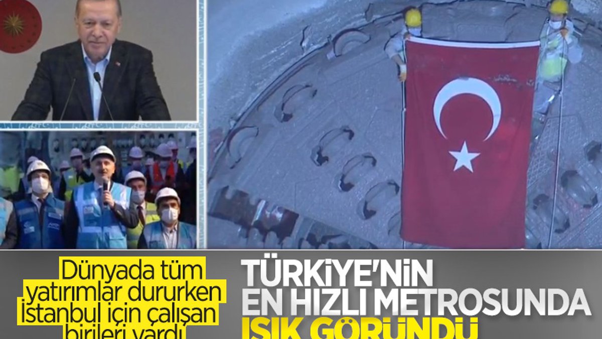 Gayrettepe – İstanbul Havalimanı metro tünelleri açılıyor