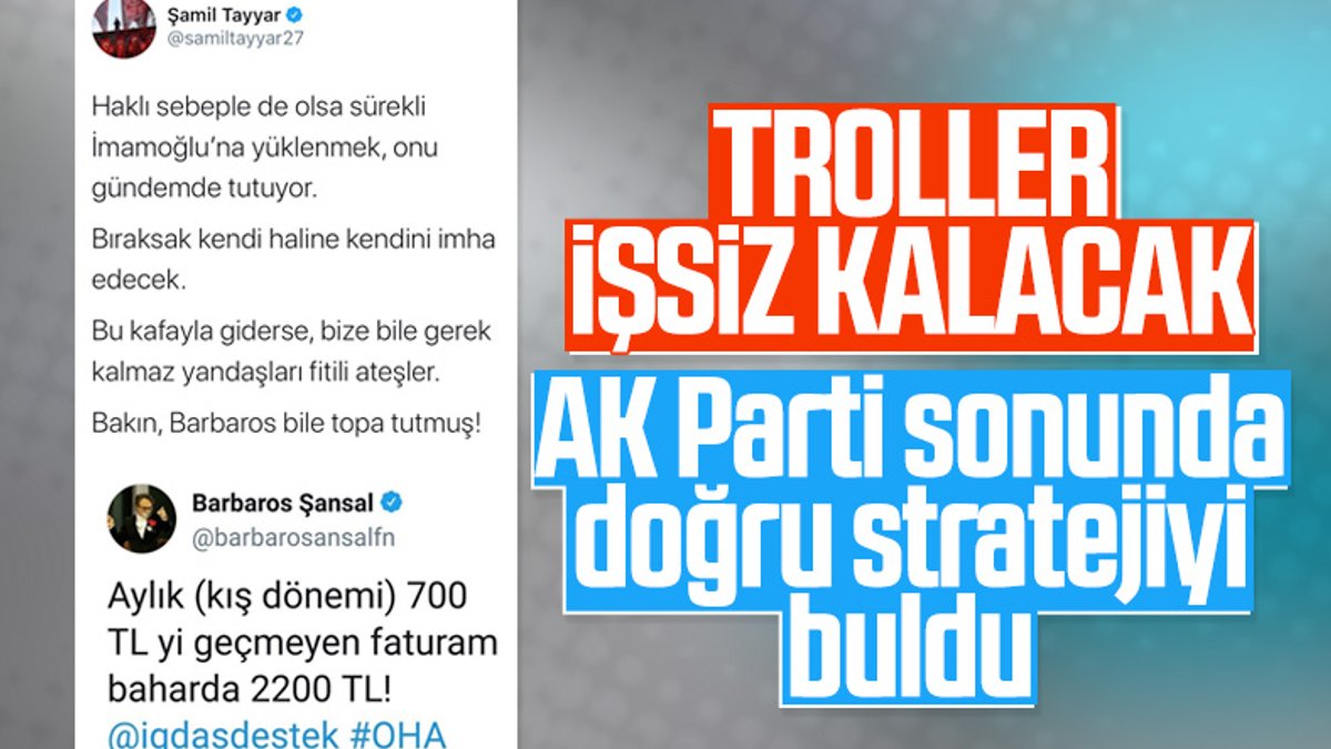 Şamil Tayyar'dan Ekrem İmamoğlu yorumu