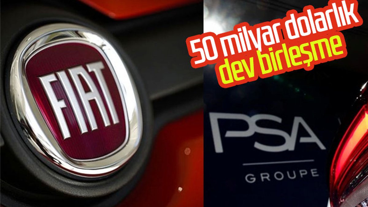 Fiat Chrysler ve PSA'dan 50 milyar dolarlık birleşme