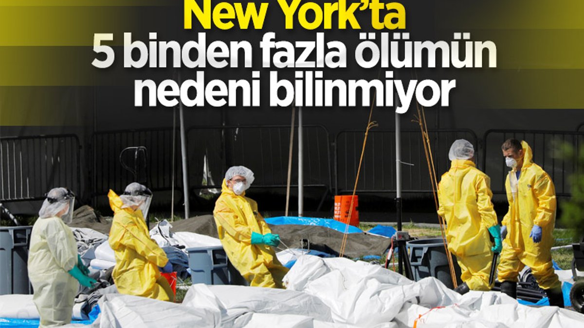 New York'ta 5 binden fazla ölümün nedeni tespit edilemedi