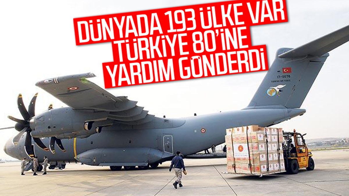 Bakan Çavuşoğlu: 80 ülkeye yardımda bulunduk