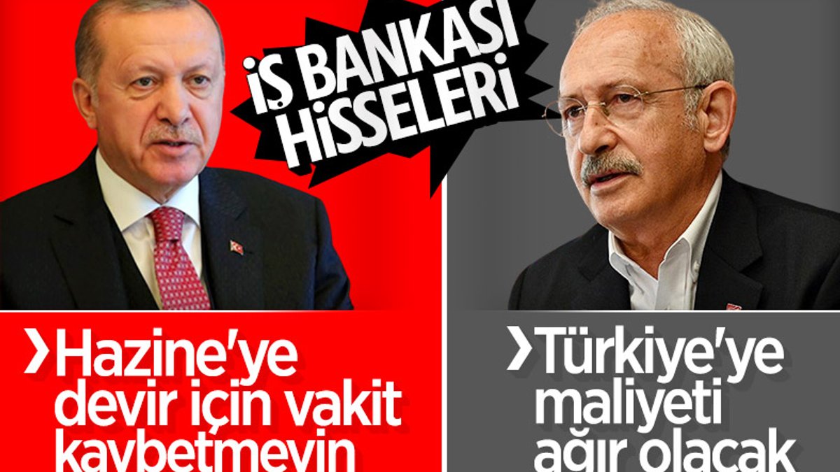 AK Parti'nin İş Bankası hazırlığı Kılıçdaroğlu'na soruldu