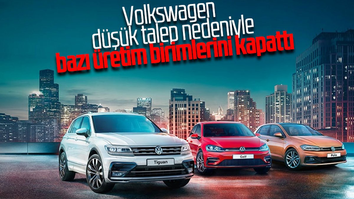 Volkswagen'in en büyük fabrikasında üretim yine yavaşlıyor