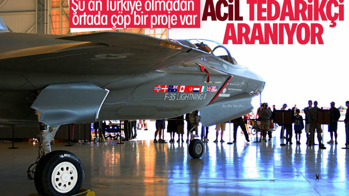 F-35'te Türkiye'nin yerine tedarikçi aranıyor
