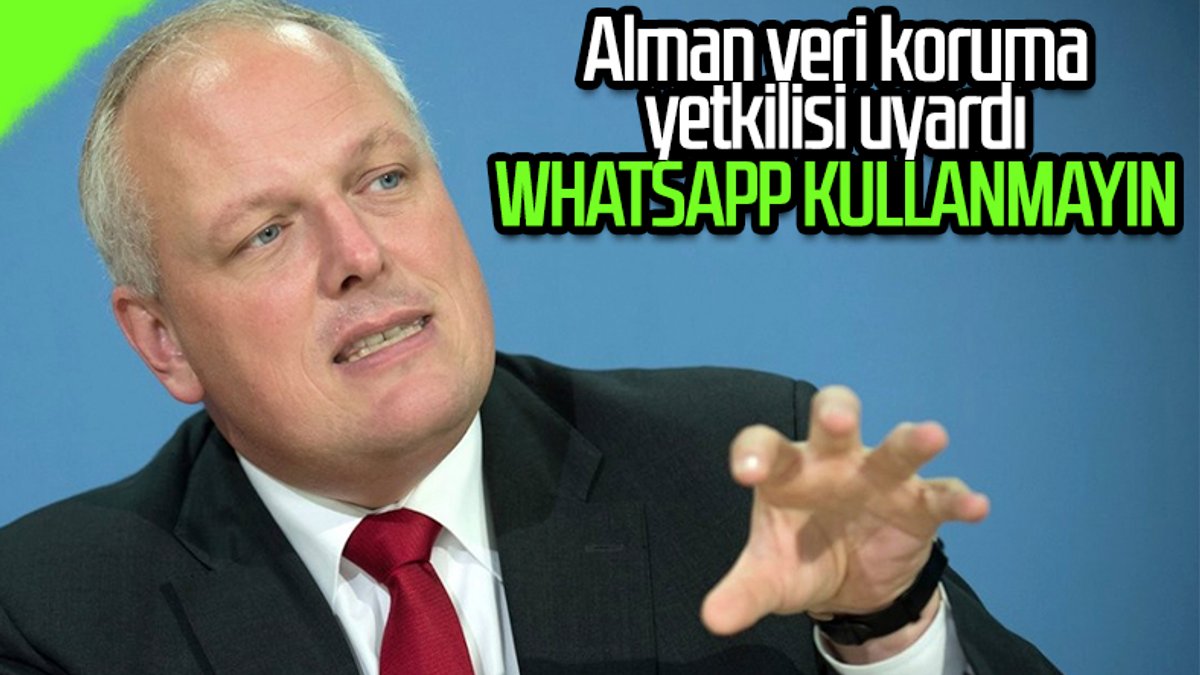 Alman federal yetkilisinden uyarı: WhatsApp'ı silin