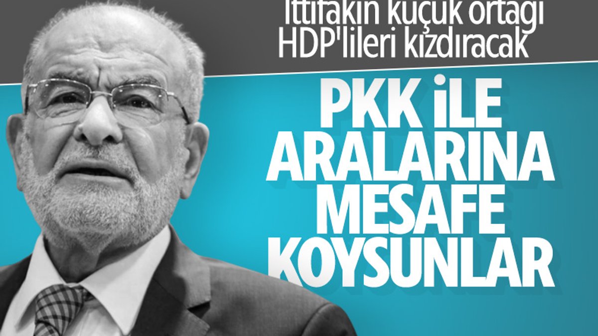 Karamollaoğlu'ndan HDP-PKK değerlendirmesi