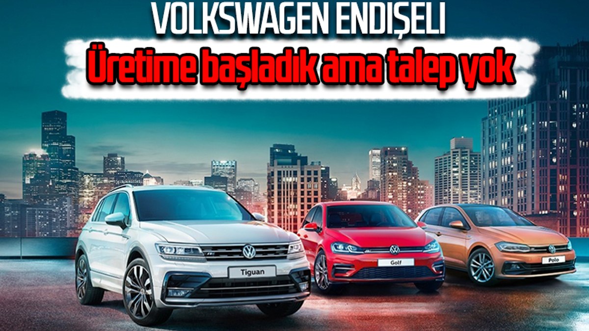 Volkswagen, düşük talep nedeniyle işçi çıkarmaya başladı