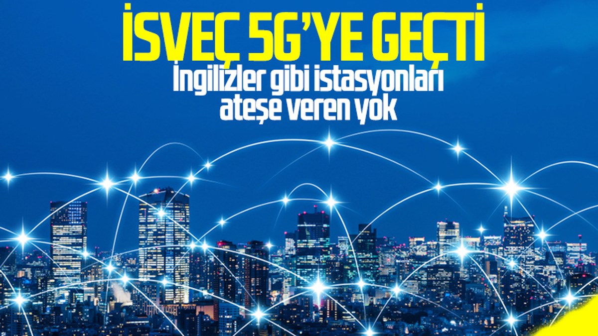 5G teknolojisi İsveç'te kullanıma açıldı